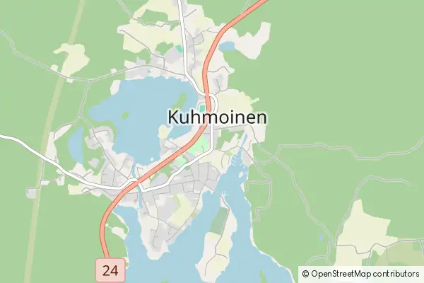 Karte Kuhmoinen