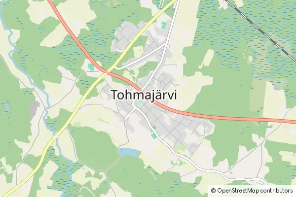 Karte Tohmajärvi