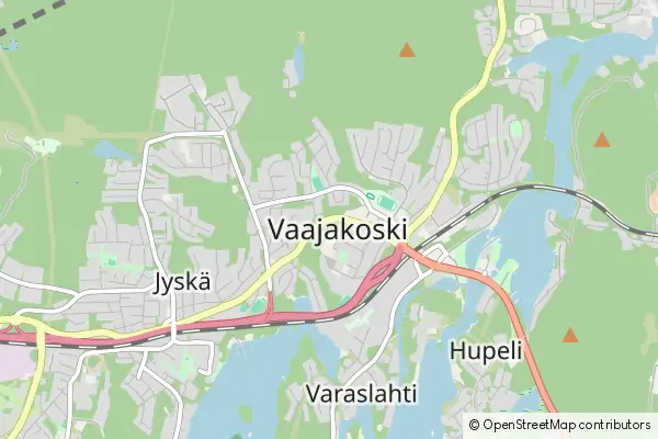 Karte Vaajakoski