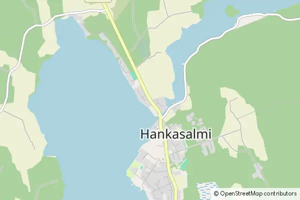 Karte Hankasalmi