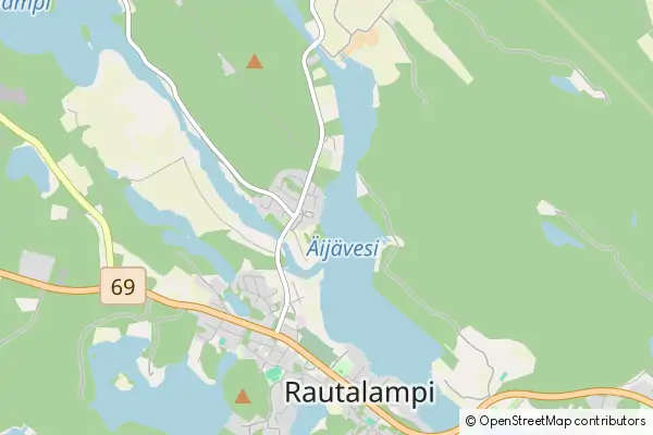 Karte Rautalampi