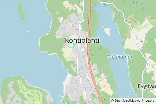 Karte Kontiolahti