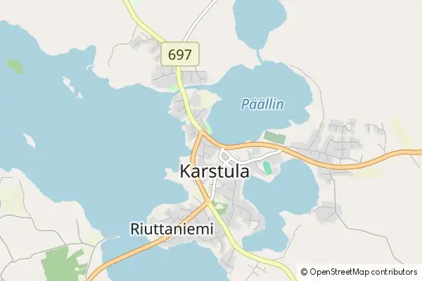 Karte Karstula