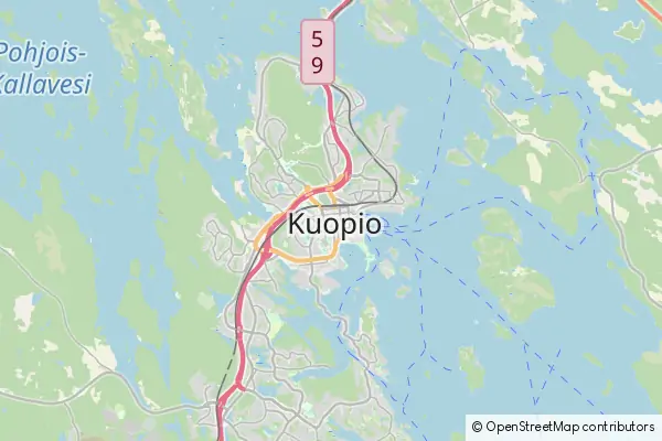 Karte Kuopio