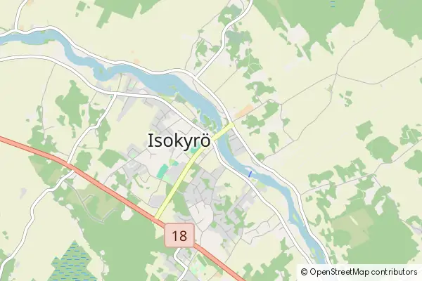 Karte Isokyrö