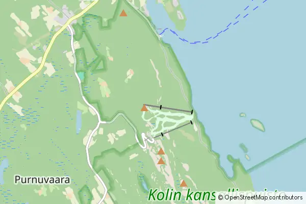 Karte Koli Nationalpark