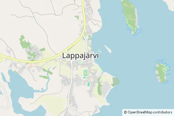 Karte Lappajärvi