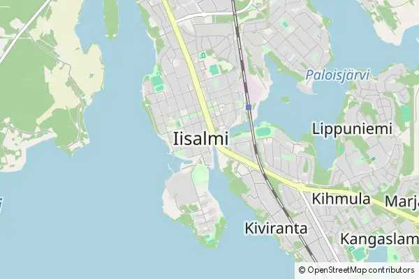 Karte Iisalmi