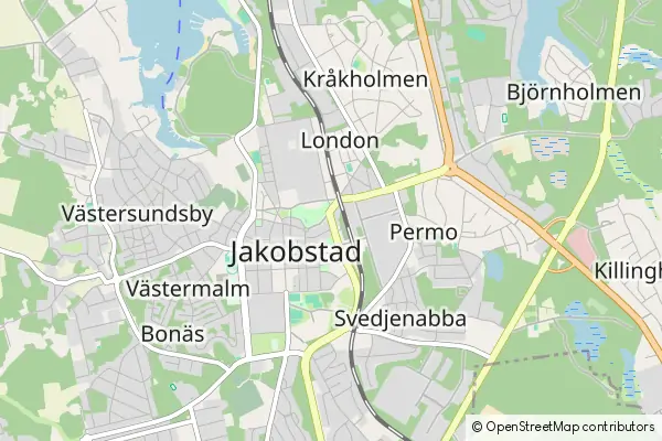 Karte Pietarsaari