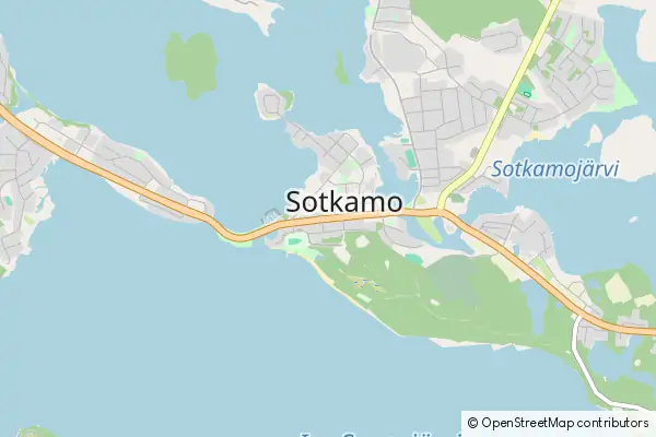 Karte Sotkamo