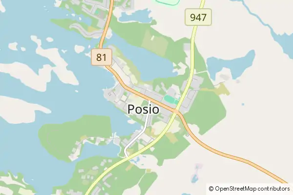 Karte Posio