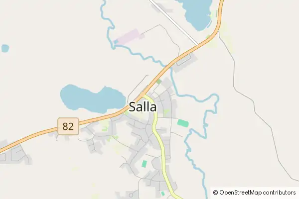 Karte Salla