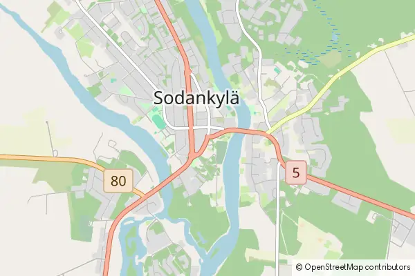 Karte Sodankylä