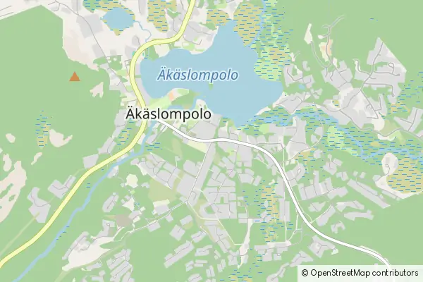 Karte Äkäslompolo