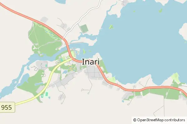 Karte Inari