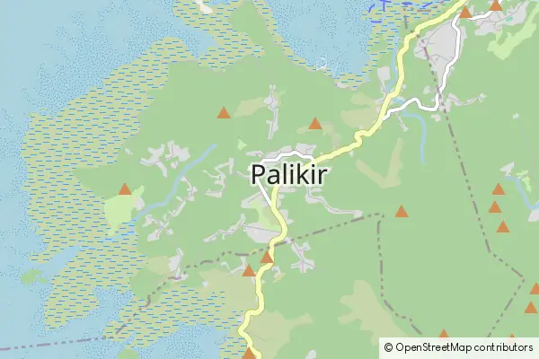 Karte Palikir