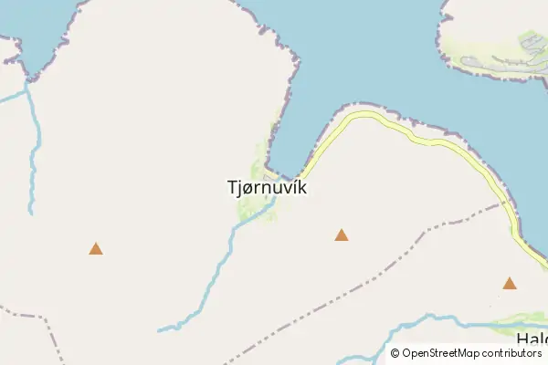 Karte Tjornuvik