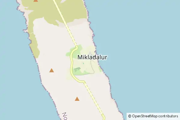 Karte Mikladalur