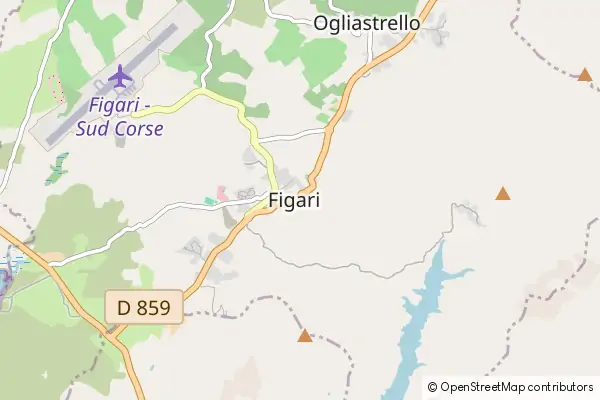 Karte Figari