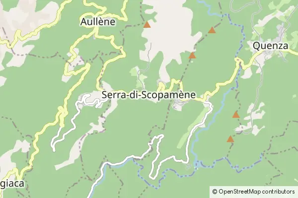 Karte Serra-di-Scopamène