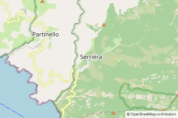 Karte Serriera