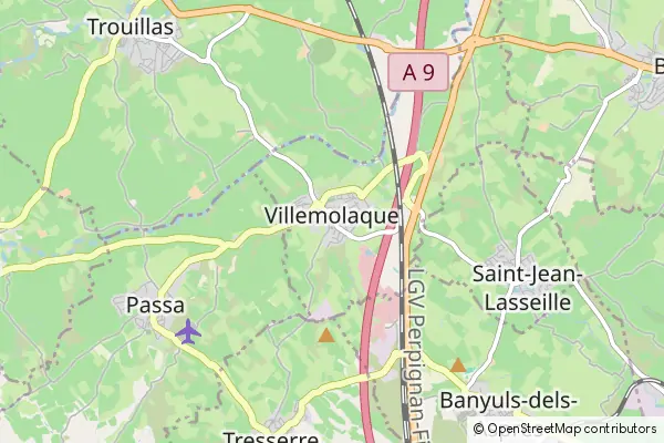 Karte Villemolaque