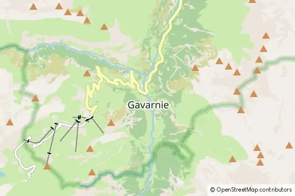 Karte Gavarnie