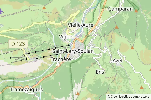 Karte Saint-Lary-Soulan