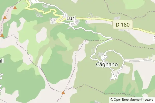 Karte Communaute de communes du Cap Corse