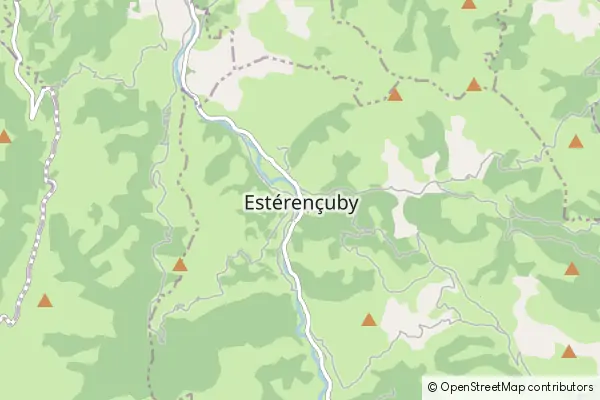 Karte Estérençuby