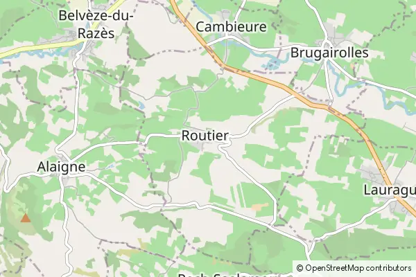 Karte Routier