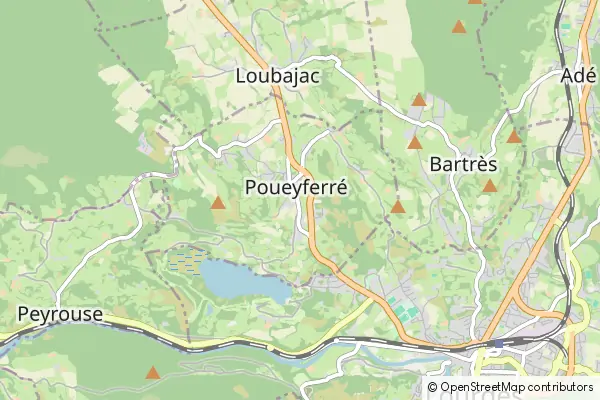 Karte Poueyferré