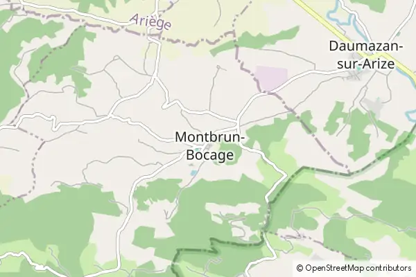 Karte Montbrun-Bocage