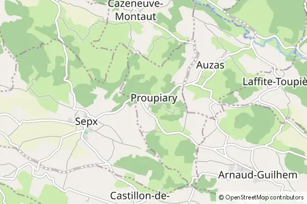 Karte Proupiary