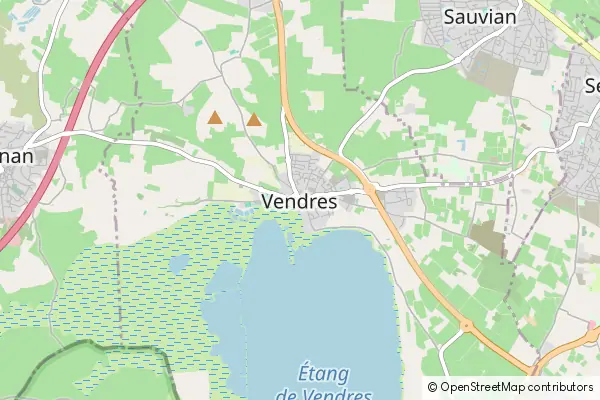 Karte Vendres