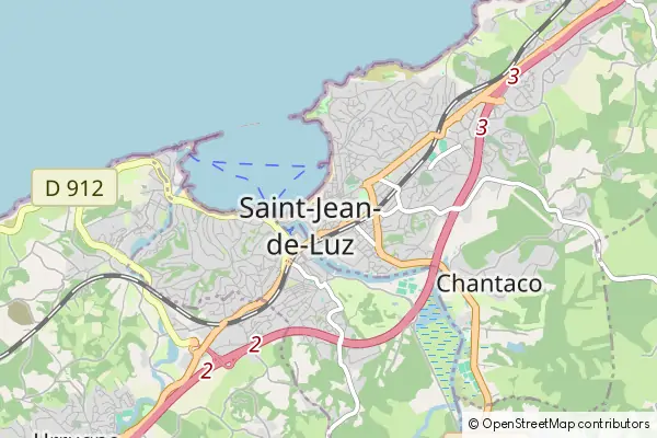 Karte Saint-Jean-de-Luz