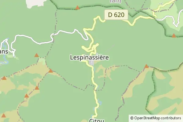 Karte Lespinassière