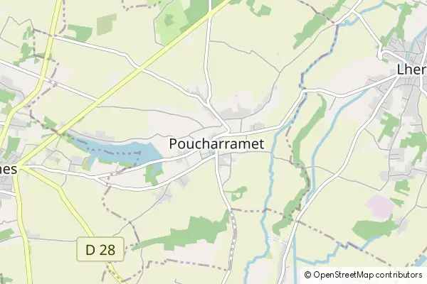 Karte Poucharramet