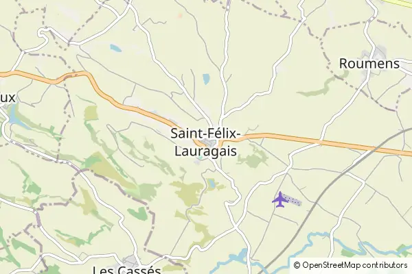 Karte Saint-Félix-Lauragais