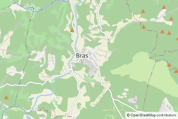 Karte Bras