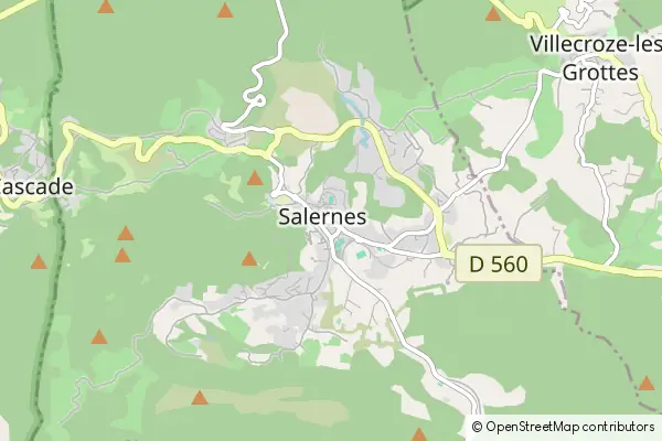 Karte Salernes