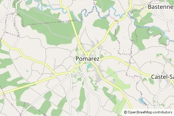 Karte Pomarez