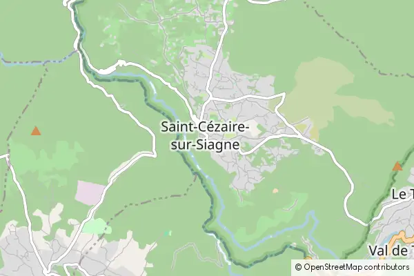 Karte Saint-Cézaire-sur-Siagne