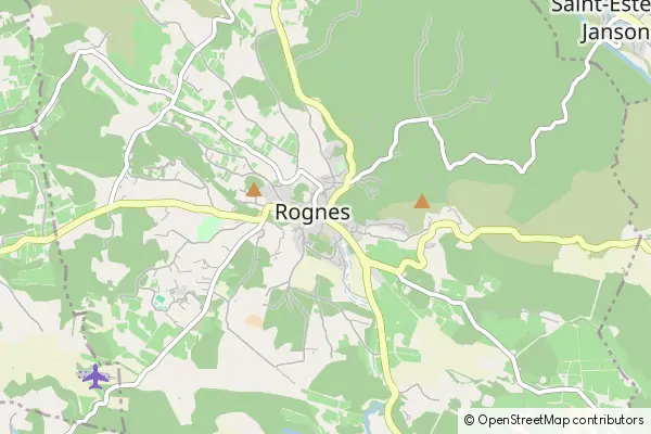 Karte Rognes