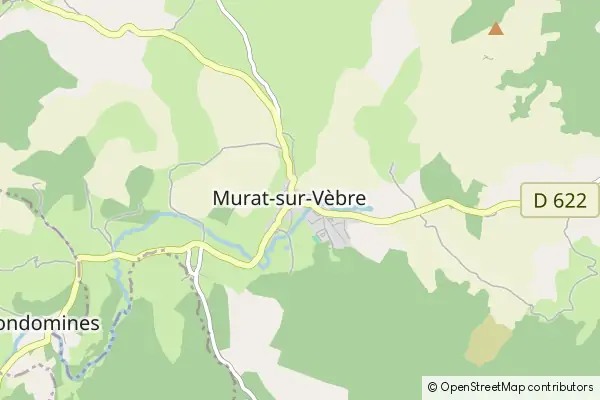 Karte Murat-sur-Vèbre