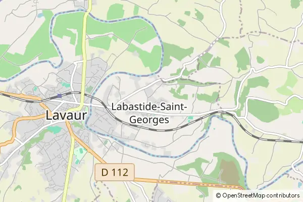 Karte Labastide-Saint-Georges