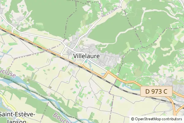 Karte Villelaure