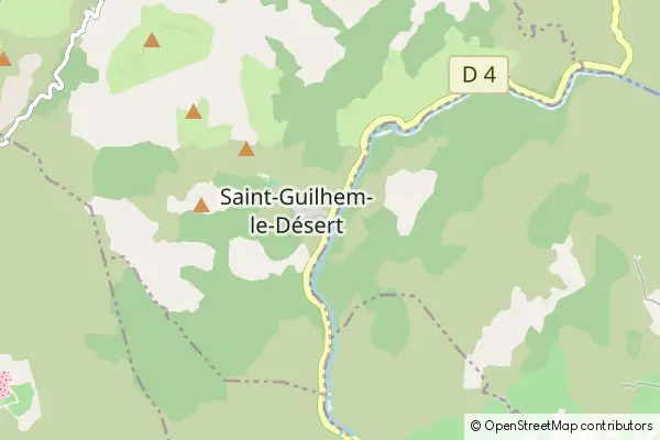Karte Saint-Guilhem-le-Désert
