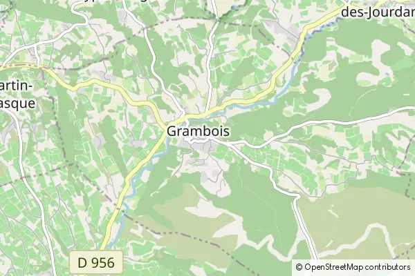 Karte Grambois