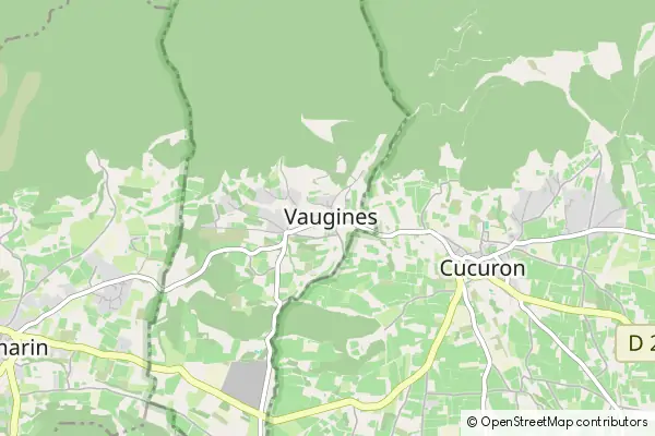 Karte Vaugines